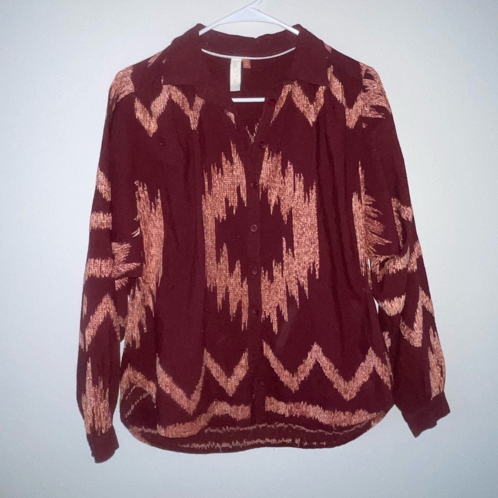 Oversized XS Anthropologie Pilcro The Romy Relaxed Buttondown